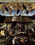 BOTTICELLI, Sandro The Mystical Nativity USA oil painting artist